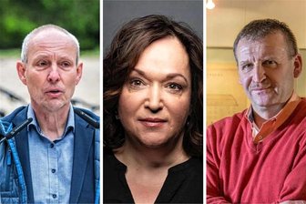 Drohbriefe, einer geschrieben mit Menschenblut: Das erleben Politiker aus dem Erzgebirge in Sachen Hass und Hetze - Uwe Staab, Simone Lang und Jens Müller berichten von Drohungen. (von links nach rechts)
