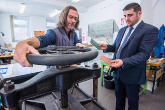 Druckwerkstatt bleibt Treff für Studierende - 