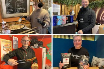 Dubai-Crêpes und Steinpilzbratwurst: Was man Außergewöhnliches auf dem Chemnitzer Weihnachtsmarkt bekommt - Der Chemnitzer Weihnachtsmarkt bietet auch Außergewöhnliche Snacks an.
