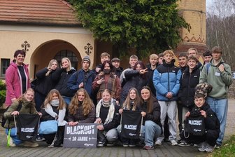 Dunkle Schulstunden: Schüler erleben Blackout in Mittweida - Die Klasse 9 der Oberschule aus Zschopau erlebte Unterricht im Dunkeln.