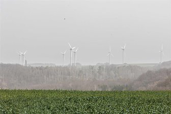 Dunst über Striegistal: Saharastaub in der Luft - Saharastaub hat am Ostersamstag für dunstige Sichtverhältnisse gesorgt.