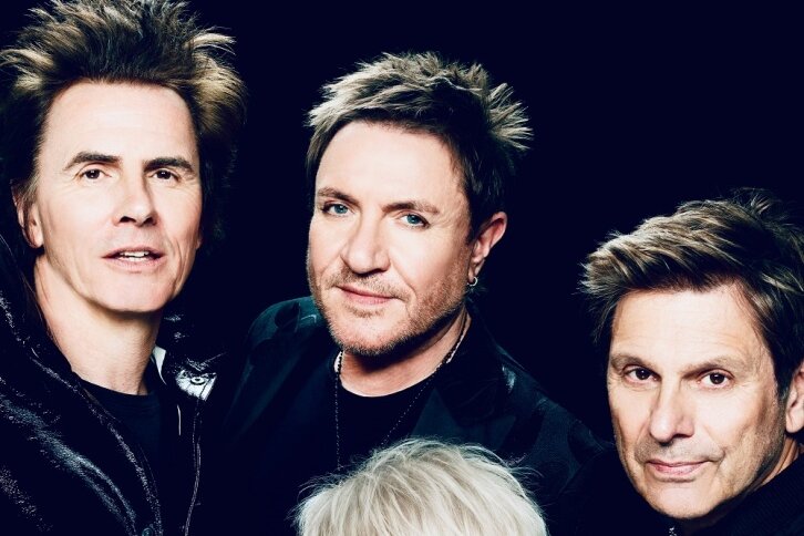 Duran Duran: Interview mit dem Bassisten John Taylor - Bassist John Taylor, Sänger Simon Le Bon, Schlagzeuger Roger Taylor (hinten von links) und Keyboarder Nick Rhodes sind Duran Duran. 