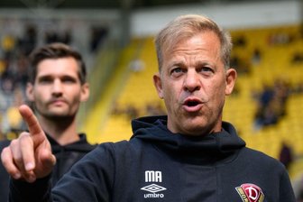 Dynamo Dresdens Trainer Markus Anfang