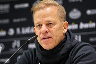 Dynamo-Trainer Markus Anfang vor dem Spiel gegen den VfB Lübeck: Die Mannschaft funktioniert fantastisch - Dynamo-Trainer Markus Anfang.