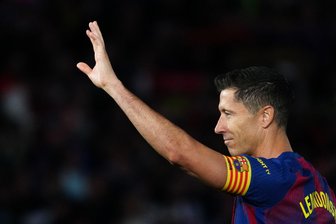 "Dziekuje Lewy": Emotionaler Abschied für Lewandowski - Verabschiedet sich vom FC Barcelona: Robert Lewandowski.