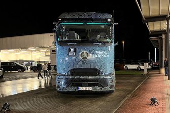 eActros 600: Warum das neue Lkw-Flaggschiff von Mercedes Benz schon vor Beginn der Serienproduktion in Chemnitz zu sehen war - Der eActros 600 von Mercedes Benz soll ab November in die Serienproduktion gehen.