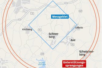 Echos loten unterirdischen Kuchen aus - 