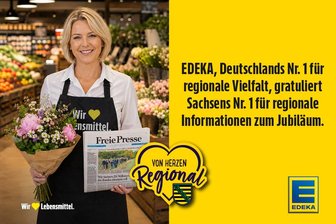 EDEKA gratuliert zum Jubiläum -