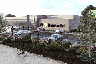 Edeka-Markt in Mülsen: So soll er aussehen - So soll der neue Edeka-Markt in Mülsen aussehen.