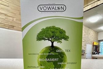 Edle Stoffe, nachhaltig produziert - Vowalon schafft nachhaltig neue Materialien.
