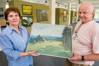 Ehepaar würdigt mit Ausstellung in Pobershau das Erzgebirge und seine Künstler - Ria und Harry Meinel stellen einen Großteil ihrer gesammelten Kunstwerke in Pobershau aus.