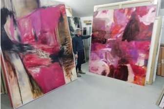 Ehrenberg: Schau im Rittergut zeigt Werke des italienischen Malers Loreto Martina - Werke des italienischen Malers Loreto Martina sind in Ehrenberg zu sehen.