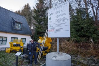 Ehrgeizige Pläne im Erzgebirge für 2021 - Marc Schwan, Vorsitzender des Vereins Altbergbau "Markus-Röhling-Stolln".