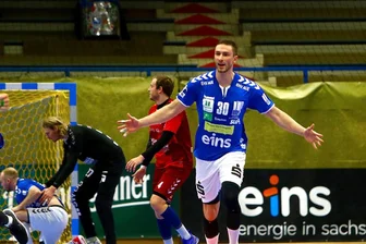 EHV Aue gewinnt Geisterspiel -