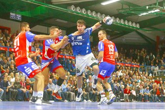 EHV Aue gewinnt Ostduell gegen Eisenach -