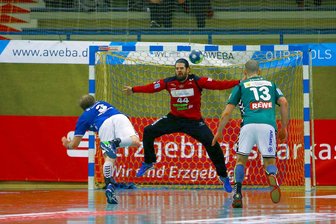 EHV Aue trennt sich unentschieden von SC DHfK Leipzig -