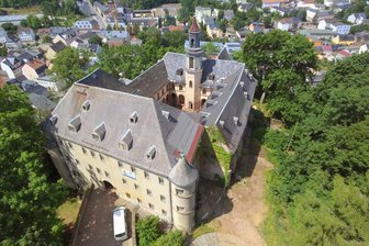 Schloss Lichtenstein in seiner heutigen Form entstand im 17. Jahrhundert