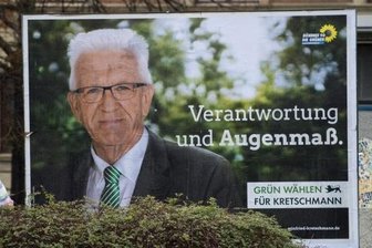Ein Bild von einem Landesvater - Mag die Kanzlerin: Winfried Kretschmann.