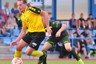 "Ein bombastisch gutes Spiel" - Die Freiberger um Philipp Schöne lieferten dem FV Dresden 06 Laubegast am Sonntag im Pokal einen großen Kampf. 