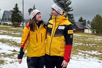 Ein furioses Rodlerpaar: Grancagnolo und Fischer lösen Weltcuptickets - Starten gemeinsam in den Weltcupwinter: Melina Fischer und Timon Grancagnolo.