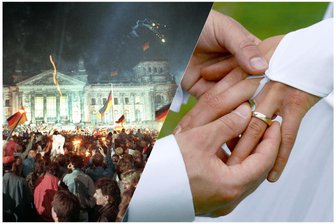 Ein historisches Datum als Hochzeitstag: Welches Paar aus Westsachsen hat am 3. Oktober 1990 geheiratet? - Wer hat Hochzeitsparty gefeiert, während vorm Reichstag die Sektkorken knallten?