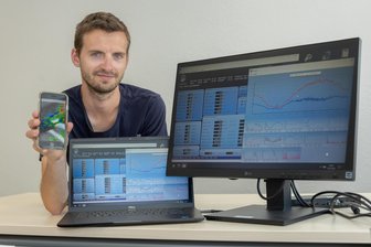Ein junger Vogtländer und seine Leidenschaft fürs Wetter - Alles elektronisch - so gehen die Wetteraufzeichnungen heute. Florian Wunderlich hat dafür die richtige Software parat.