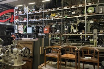 Ein Motiv in Dauerschleife: Ausstellung im Chemnitzer Industriemuseum endet mit 14-stündigem Konzert - Ein Konzert mitten im Depot des Industriemuseums.