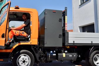 Ein neues Auto für den Stadtgärtner -