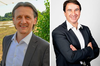Ein sächsisches Duo für den Diesel von morgen - (v. l.) Thomas von Unwerth, Professor für Alternative Fahrzeugantriebean der TU Chemnitz und Frank Löschmann, Ex-VW-Sachsen-Chef und Unternehmensentwickler