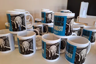 Ein Stück Munch für Zuhause: Das ist der Merchandise zur Ausstellung der Chemnitzer Kunstsammlungen - Auf vielen Objekten ist das wohl berühmteste Motiv des Künstlers zu sehen.