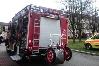 Ein Verletzter bei Wohnungsbrand in Freiberg -