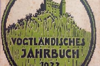 Ein Vogtland-Klassiker wird 100 - Cover des Vogtland-Jahrbuches von 1922.