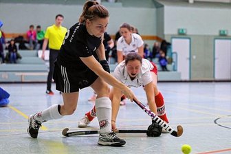 Ein Wochenende als Spiegelbild der ganzen Saison - Die Meeranerinnen um Pauline Rothmund (am Ball) haben am Wochenende gegen Leipzig alles in die Waagschale geworfen.