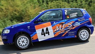 Ein Zehntel gibt den Ausschlag - Andreas Schramm und Sindy Schneider vom MC Grünhain fuhren bei der Jubiläumsauflage der Osterburg-Rallye zu Klassensilber. 