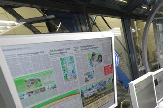 Einblick ins Druckzentrum -