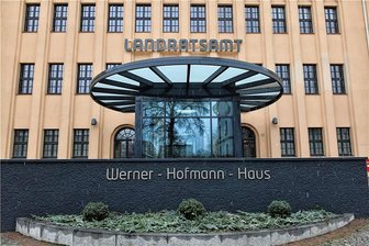 Eindrucksvolle Fotoschau "Bergbau im Bild" im Landratsamt in Freiberg - Die Fotos der neuen Ausstellung sind im Werner-Hofmann-Haus des Landratsamtes in Freiberg zu sehen. 