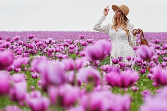 Eine 29-Jährige in Augustusburg: Private Einblicke in den Model-Alltag - Die Rennstrecke ist beim Modeln Marie-Luises Favorit, aber auch Blumenfelder zählen manchmal zur Kulisse.