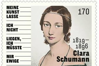 Eine Briefmarke zum 200. von Clara Schumann -