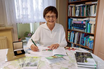 Eine Glauchauerin und ihre Leidenschaft fürs Wandern - Heidemarie Matthes von den Wanderfreunden Glauchau steckt schon in den Planungen für den Wandertag am 27. April.