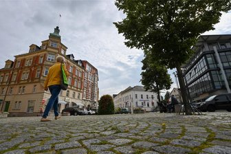 Eine Million Euro mehr: Umgestaltung des Johannisplatz in Limbach-Oberfrohna stellt Stadtkasse vor Herausforderungen - Die Umbaugestaltung des Johannisplatzes wird teurer als geplant.