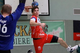 Eine unbekümmerte Rakete - Jeron Nötzold vom HC Glauchau/Meerane erzielte am Sonntag seine ersten Oberliga-Tore.