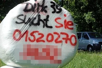 Partnersuche an der B 173 am Ortsausgang Freiberg. 