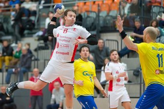 Eine Woche vor dem Start in die Regionalliga: HC Einheit Plauen verliert Generalprobe gegen HaSpo Bayreuth - Maximilian Krüger steuerte bei der Generalprobe in Bayreuth drei Tore bei.