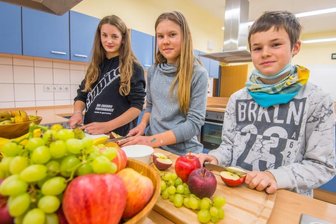 Einmal pro Woche ist Obsttag -