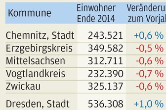 Einwohnerzahl steigt durch Zuwanderung erstmals wieder an - 