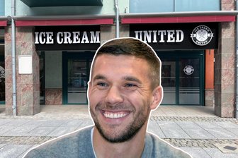 Eiscafé-Kette von Lukas Podolski eröffnet Filiale in Chemnitz - Ein Eiscafé von Lukas Podolski eröffnet in Chemnitz.