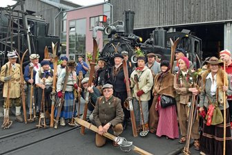 Eisenbahnsommer im Erzgebirge: Zahlreiche Besucher bei Jubiläumsfahrten - 