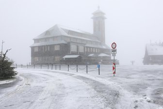 Eisheilige bringen Schnee ins Erzgebirge -