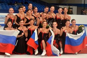Eiskunstlauf: Team Russland holt Synchron-WM-Titel -