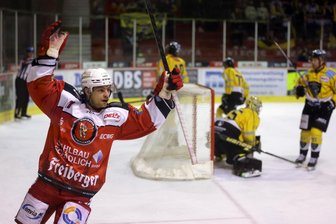 Eispiraten Crimmitschau besiegen Bayreuth Tigers mit 5:3 - 